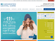 Tablet Screenshot of dentistrypembrokepines.com